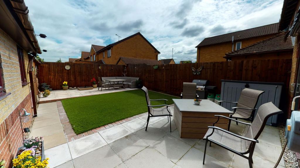 Rear garden