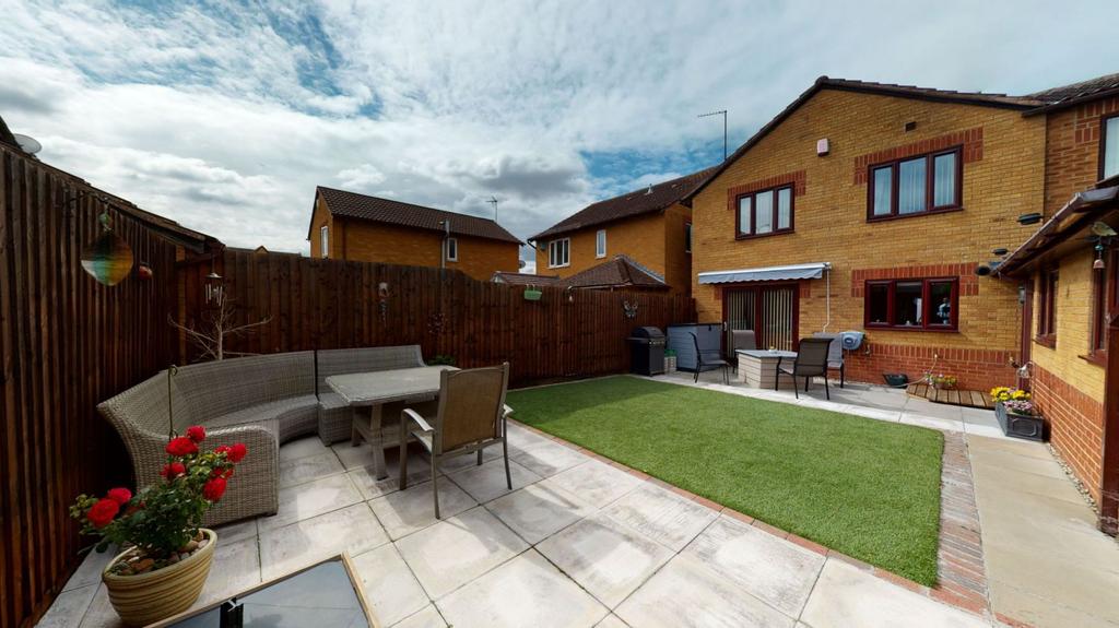 Rear garden