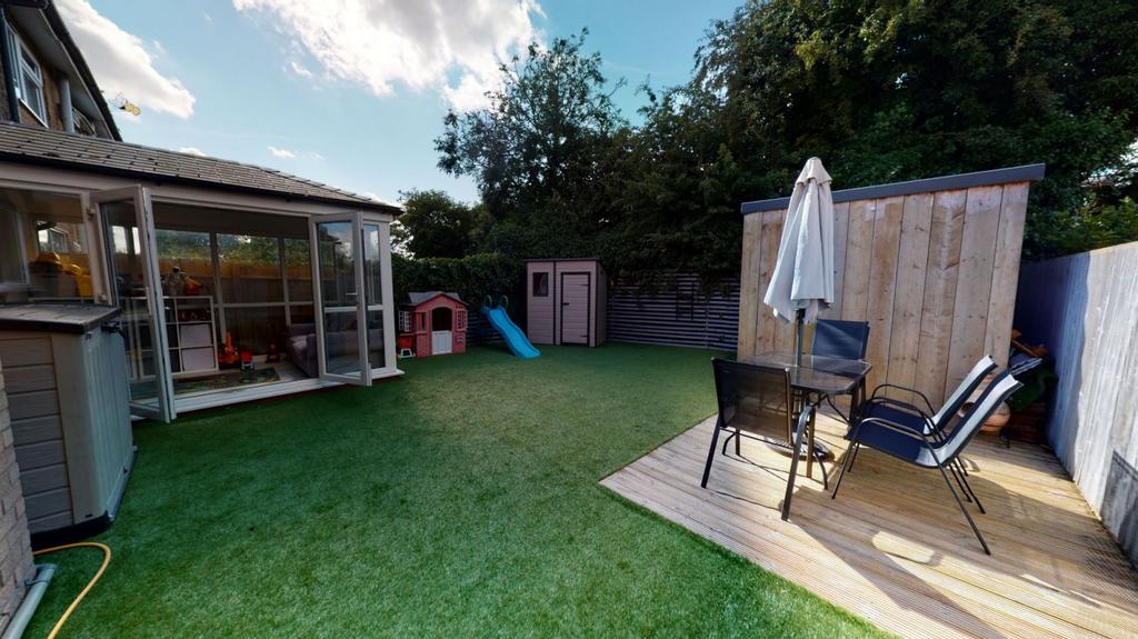 Rear garden