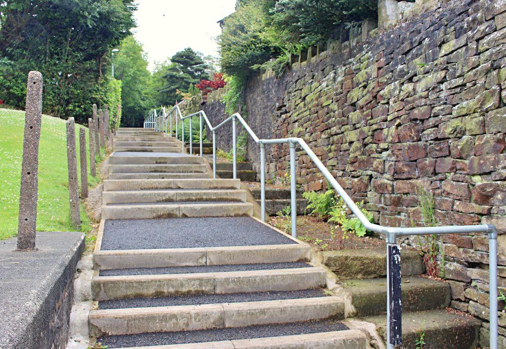 Steps from Bury Road