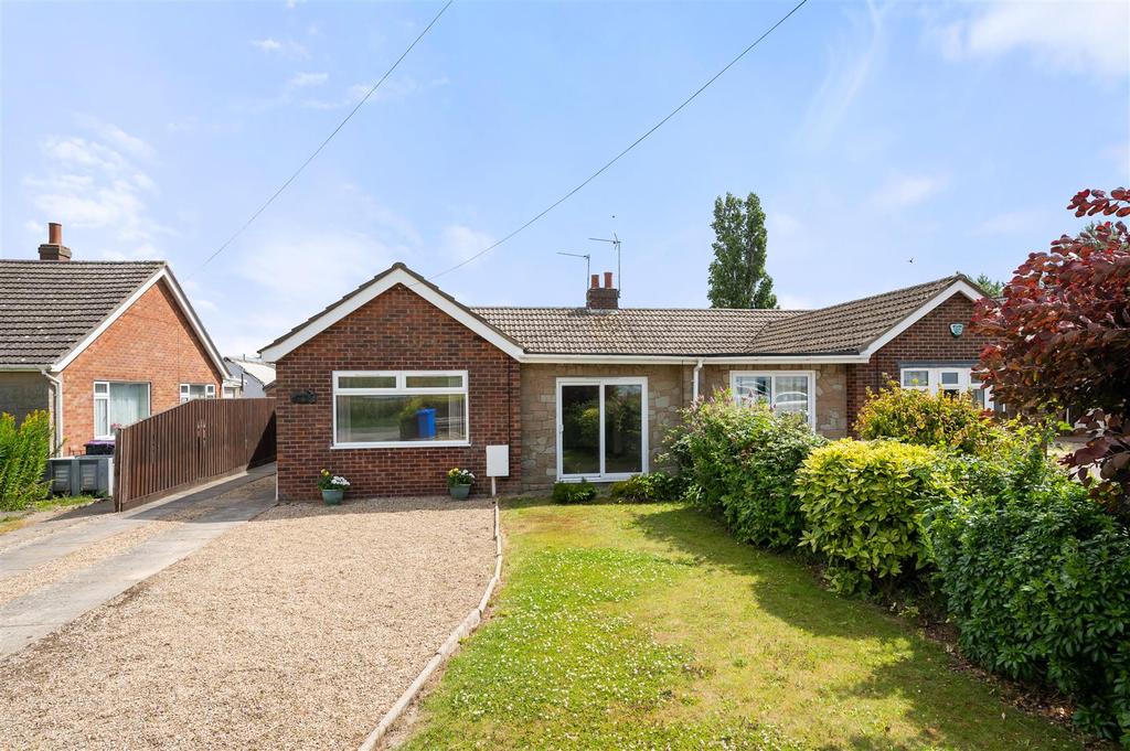 Hall Lane, Benington, Boston 3 bed semi-detached bungalow - £210,000