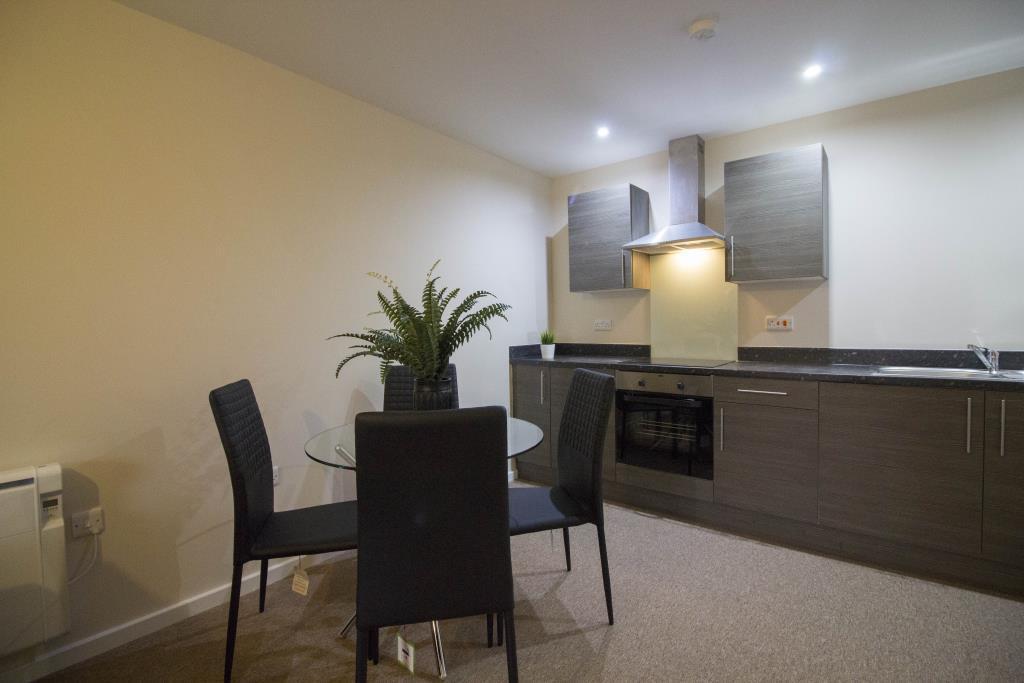 Open Plan Kitchen and Living Area