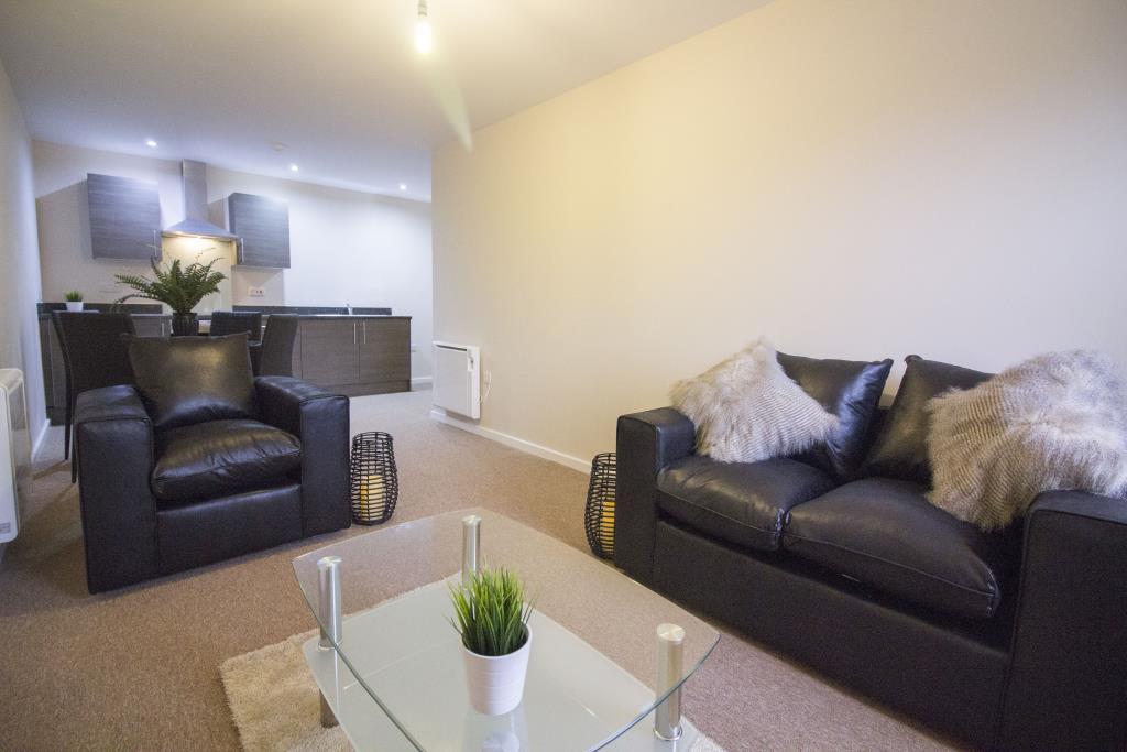 Open Plan Kitchen and Living Area