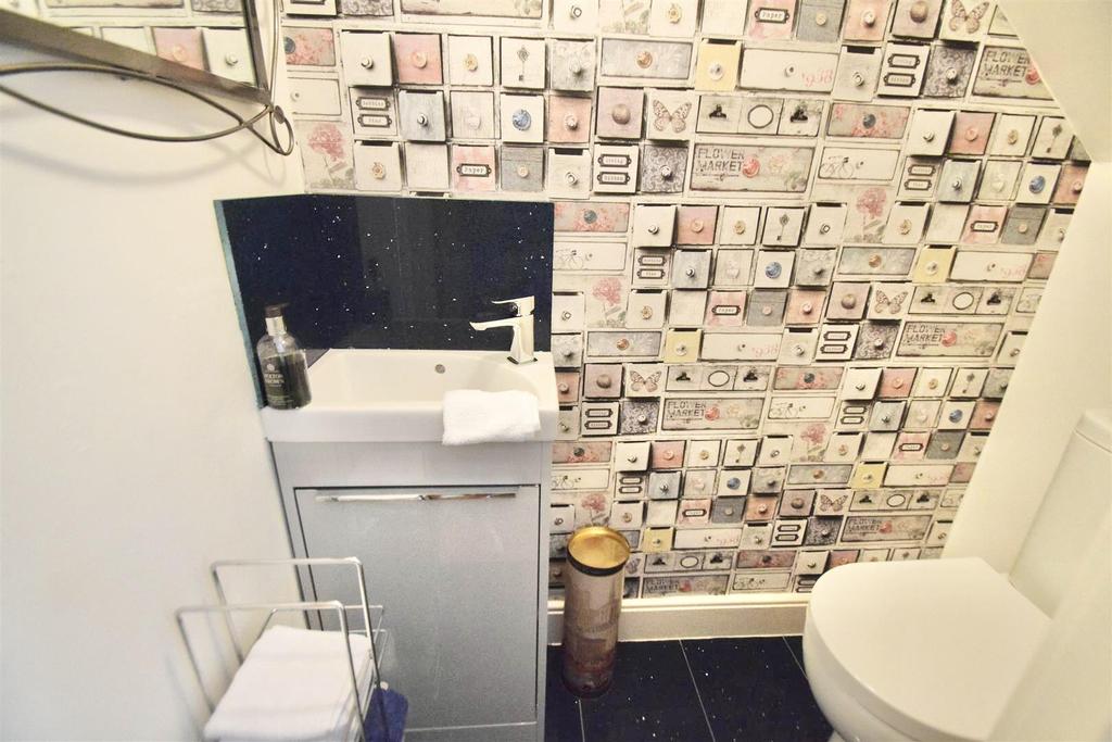Downstairs wc