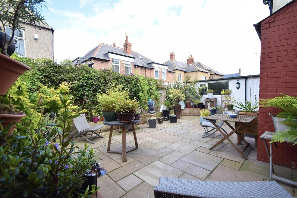 Rear garden