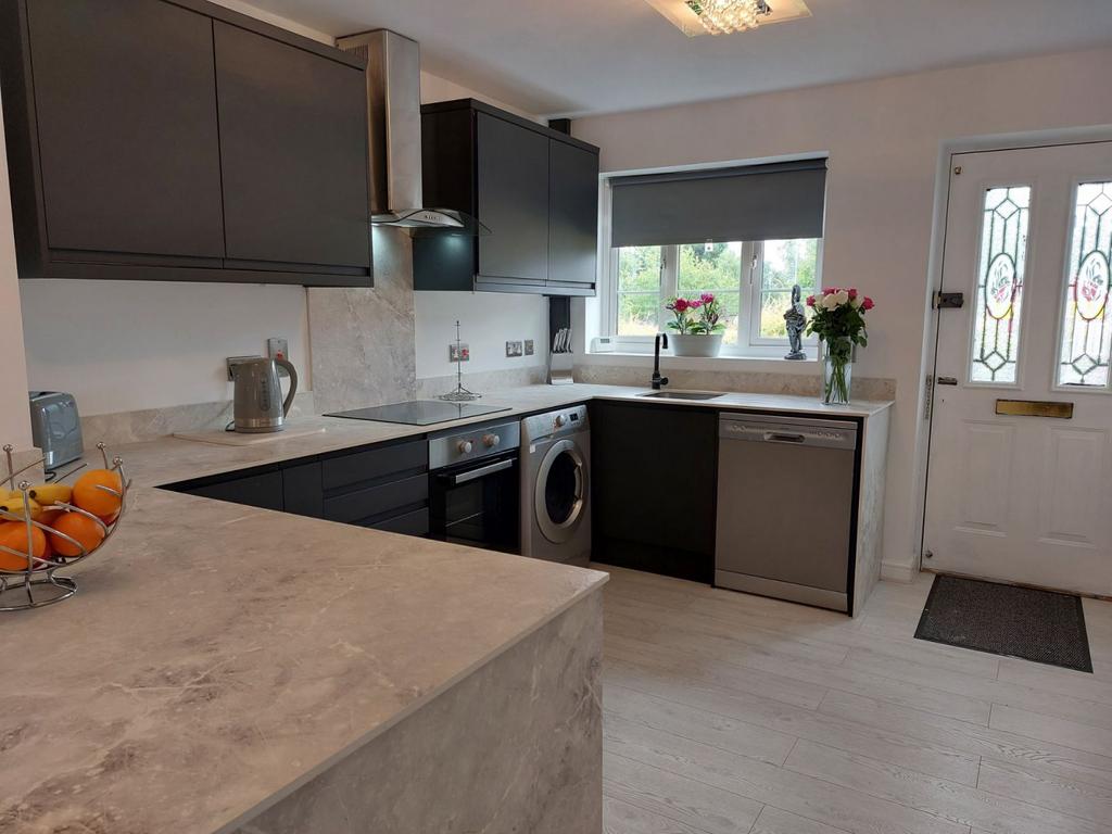 Open plan kitchen/lounge/diner