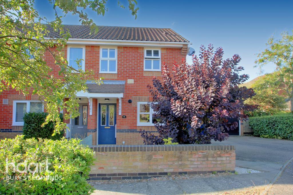 Leabrook Close, Bury St Edmunds 2 bed semidetached house £260,000