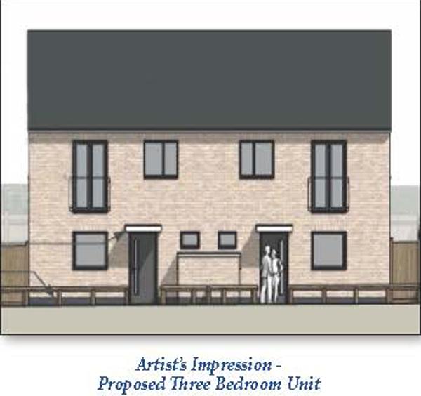 Proposed Three Bedroom Elevation