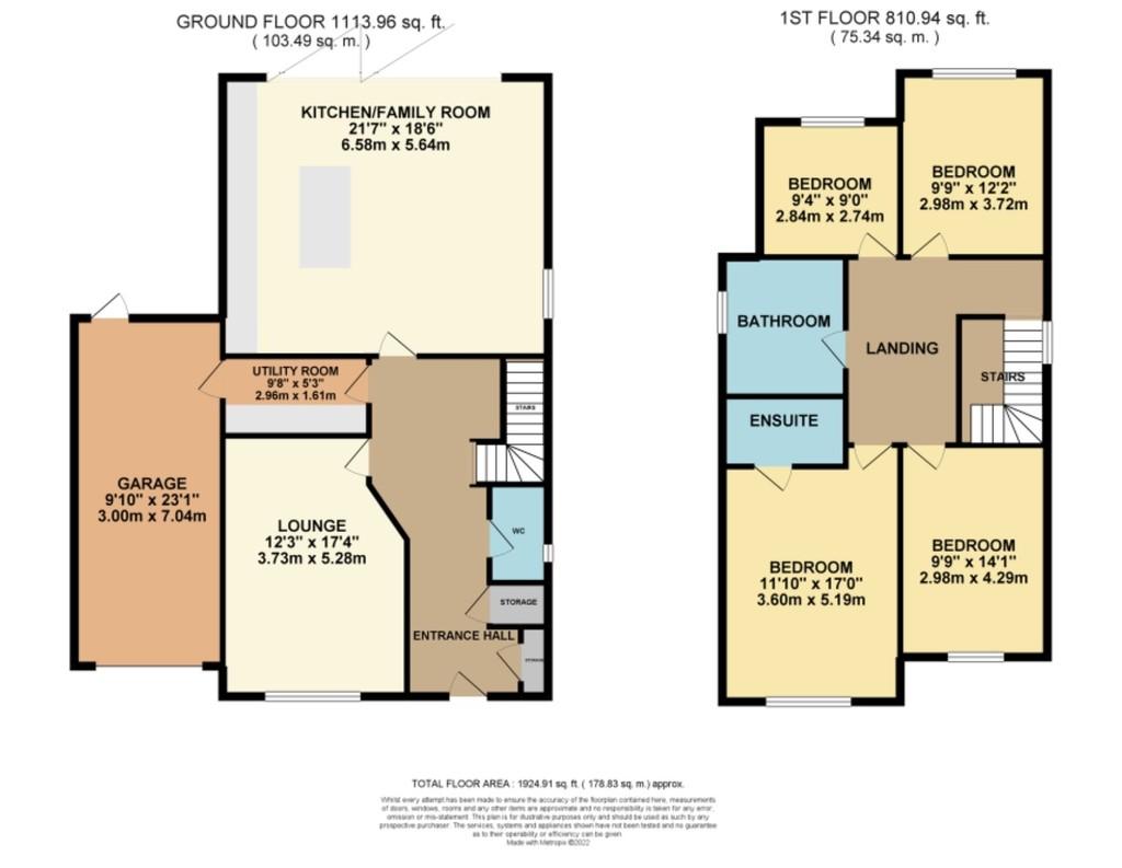 Woodside Road, Hockley 4 bed detached house £775,000