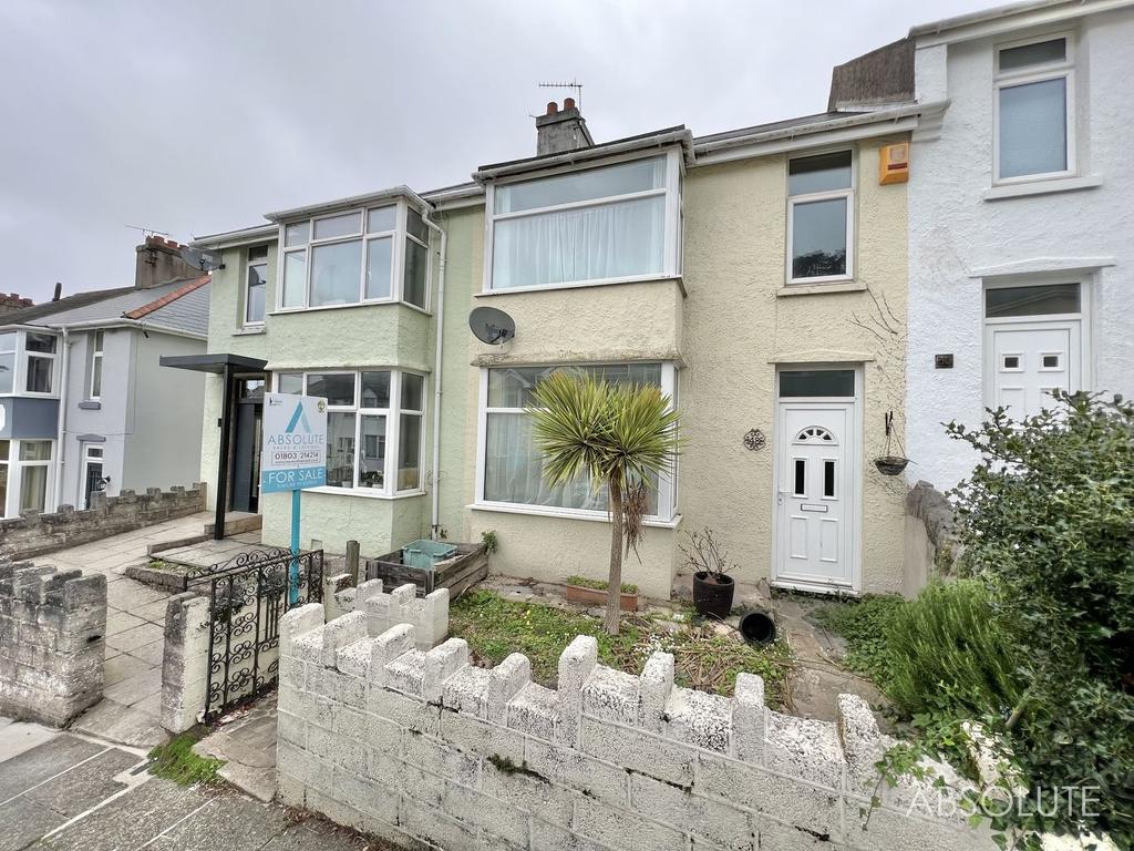 Egerton Road, Torquay, Devon, TQ1 3 bed terraced house £215,000