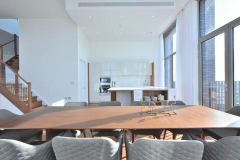 3 bedroom apartment to rent, Embassy Gardens Duplex Penthouse, Capital Building, New Union Square, London, SW11