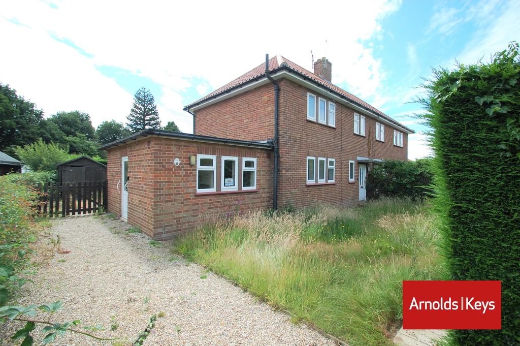 The Furze, East Ruston 3 bed semidetached house £230,000