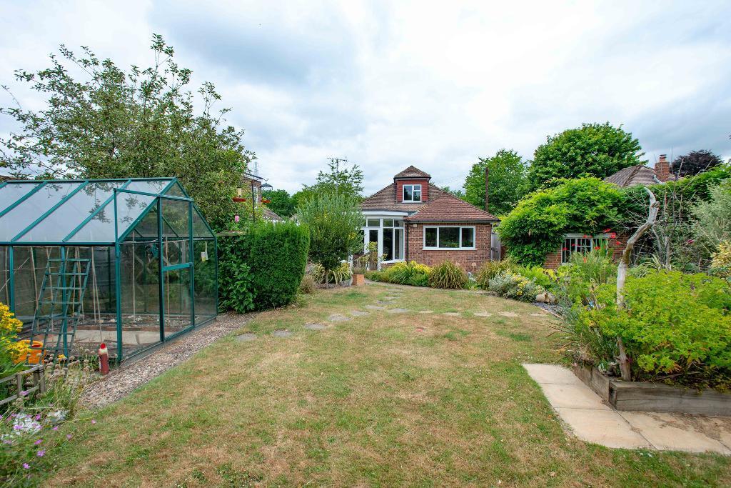 Rear of property