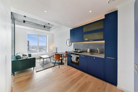 Studio to rent, Douglass Tower, Goodluck Hope, London, E14