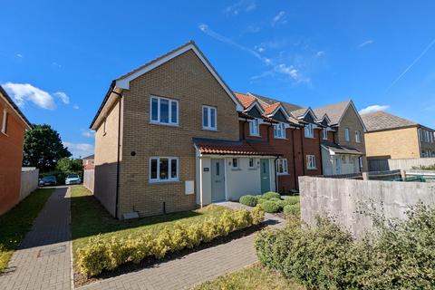 3 bedroom end of terrace house for sale, Carr Avenue, Leiston