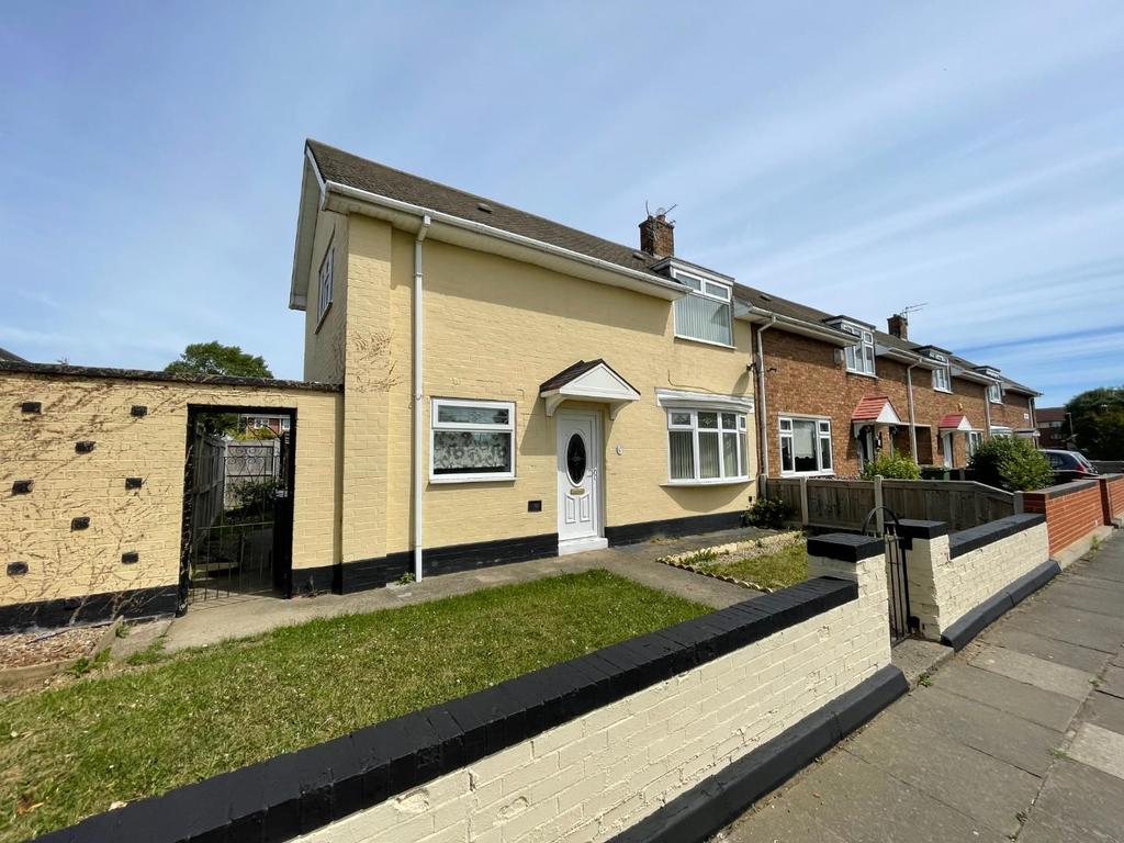 Laird Road, Owton Manor, Hartlepool 2 bed end of terrace house £87,950