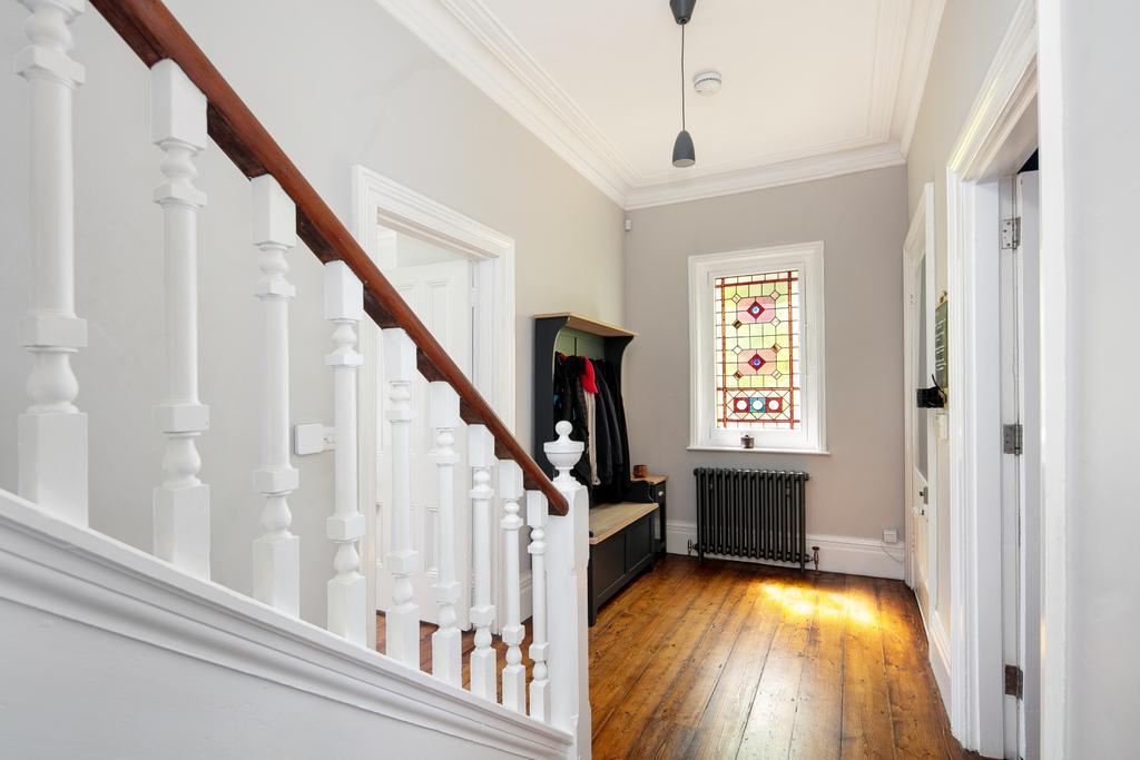 Stained Glass Hallway