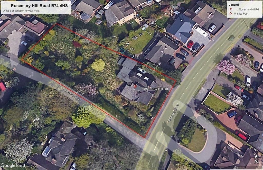 Rosemary Hill Road, Little Aston 4 bed detached house £700,000