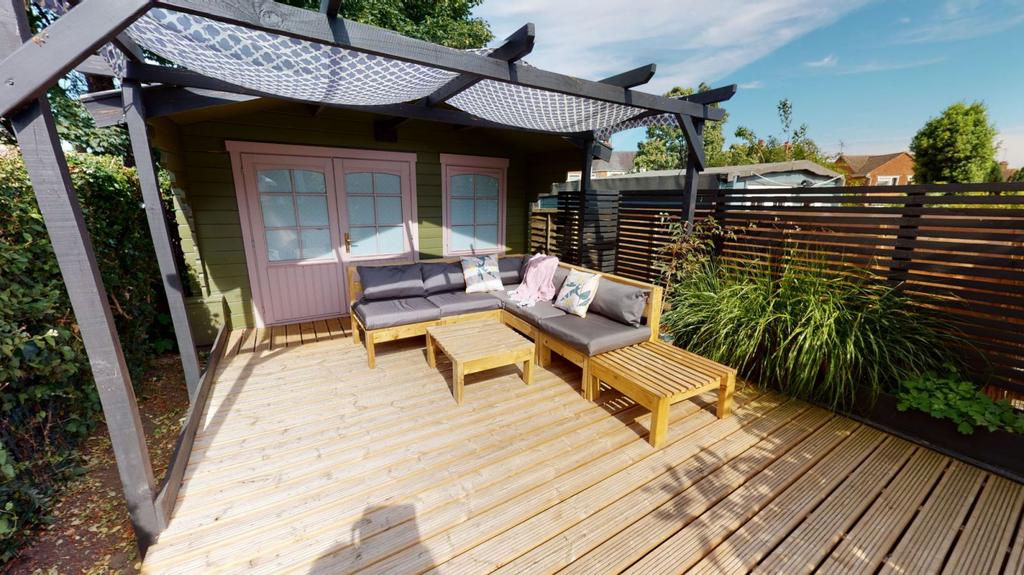 Rear garden