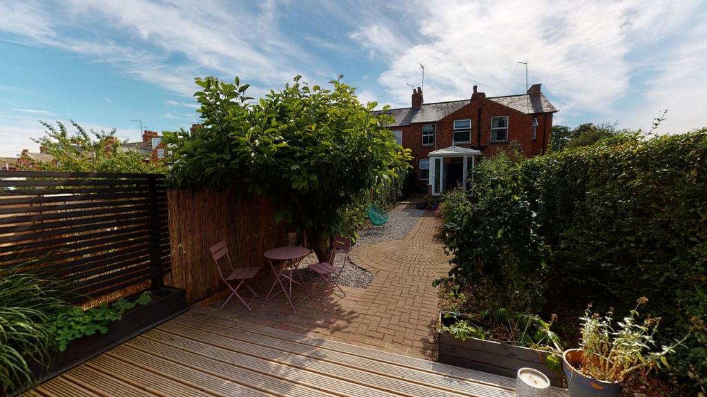 Rear garden