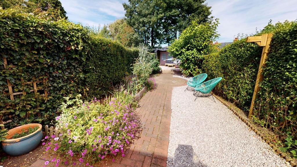 Rear garden
