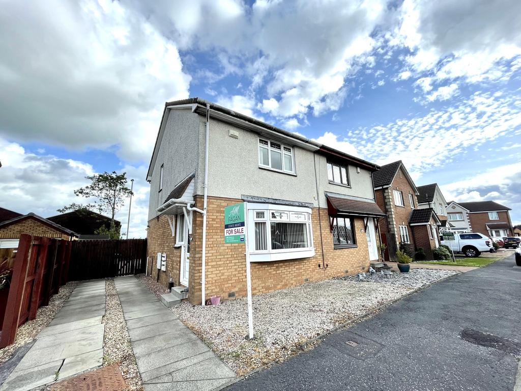 Moorfield Crescent, Airdrie ML6 2 bed semidetached house £118,500