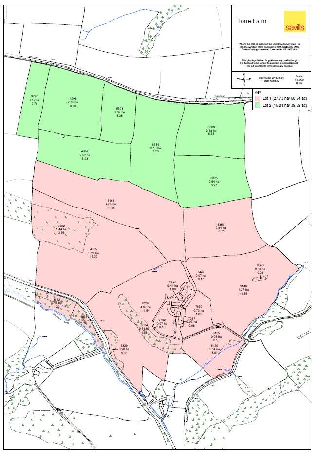 Torre Farm- Lot 2, Winsford... Land - £325,000