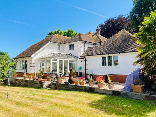 Rear garden