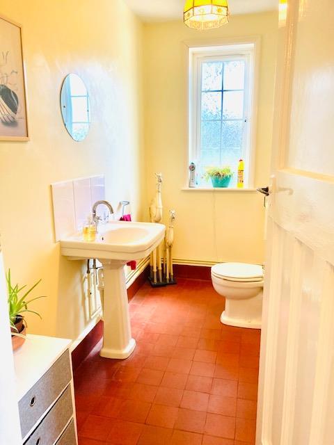 Downstairs cloakroom