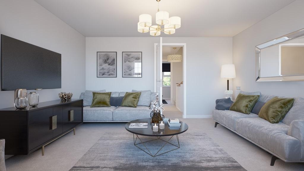 David Wilson Homes Cannington Upstairs Lounge