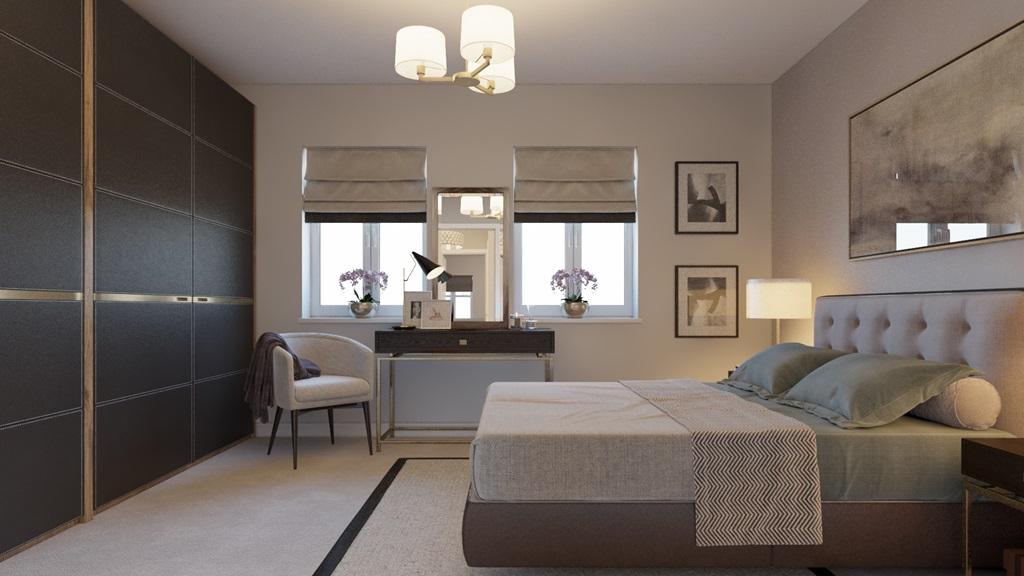 David Wilson Homes Cannington Main Bedroom