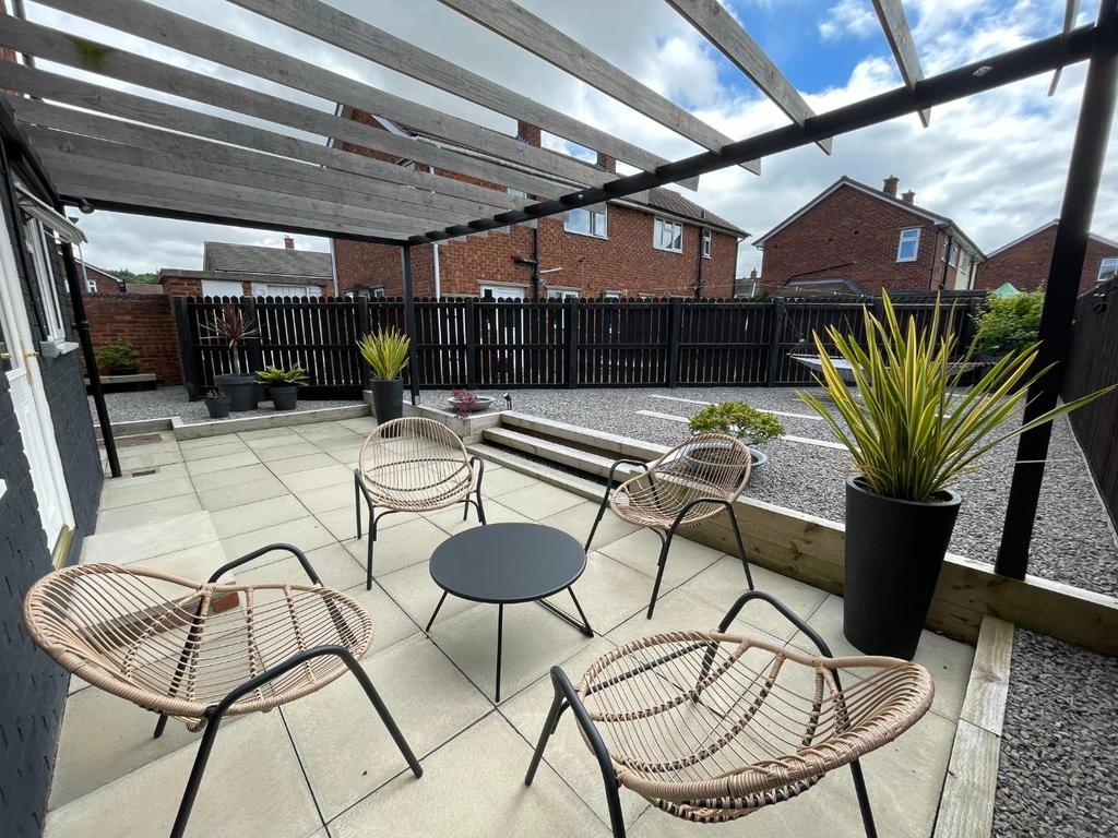 Rear garden