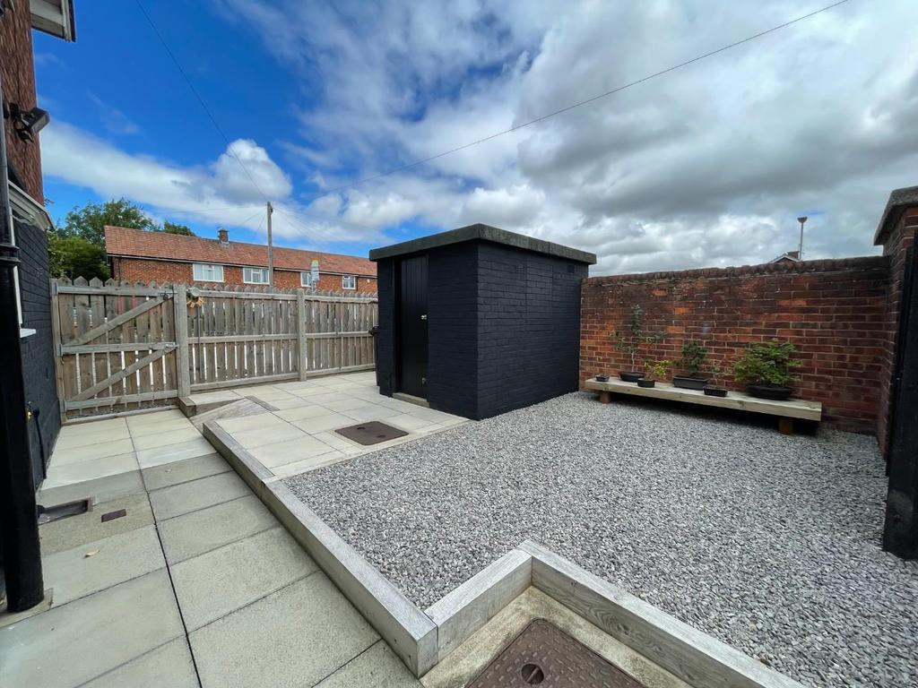 Rear garden