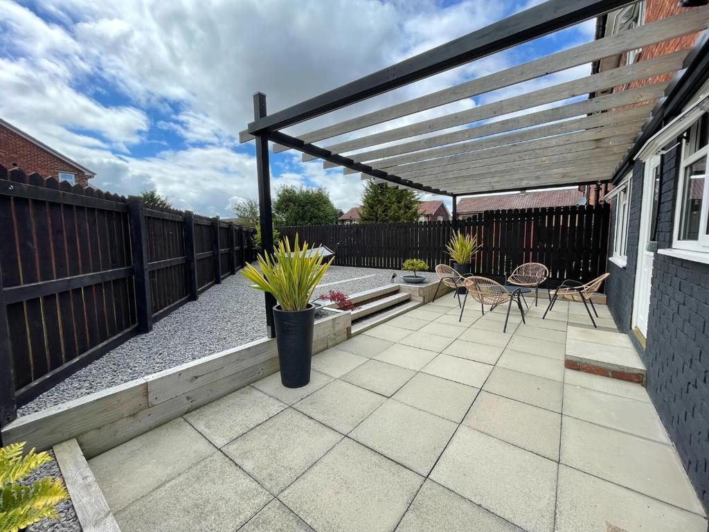 Rear garden