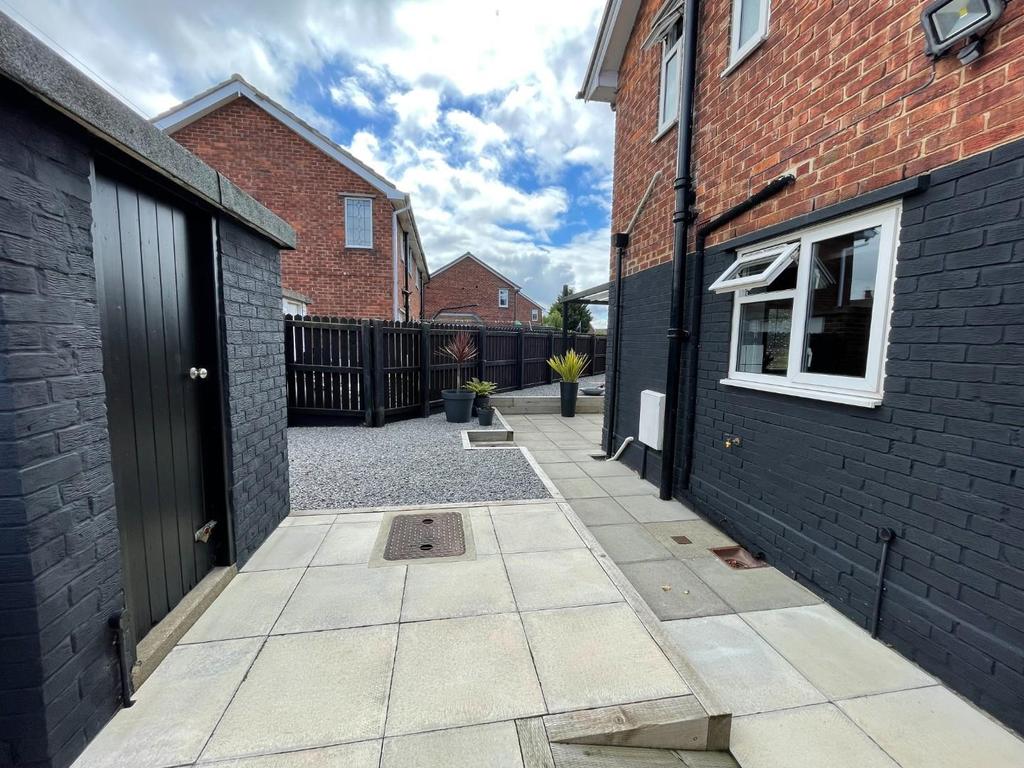 Rear garden