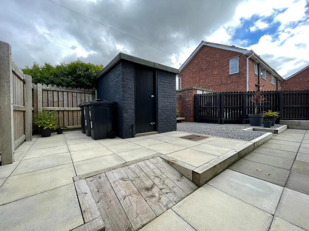 Rear garden