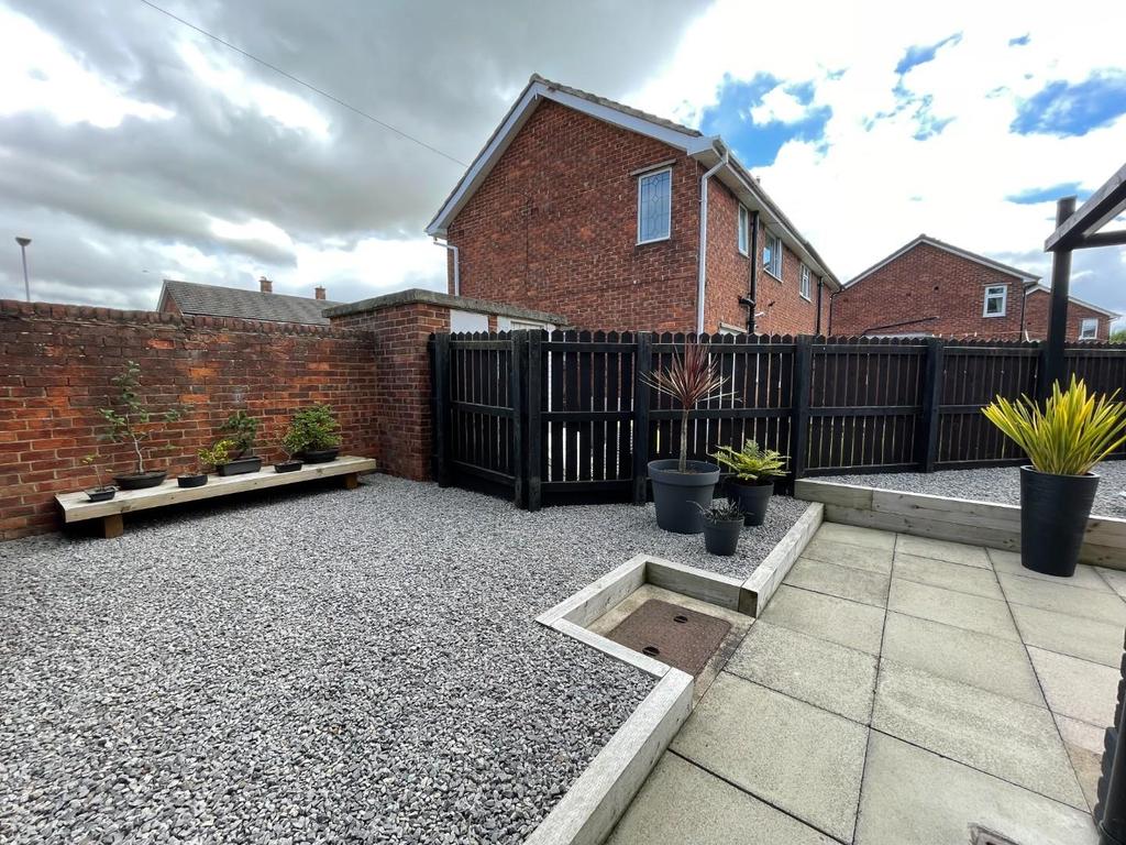Rear garden