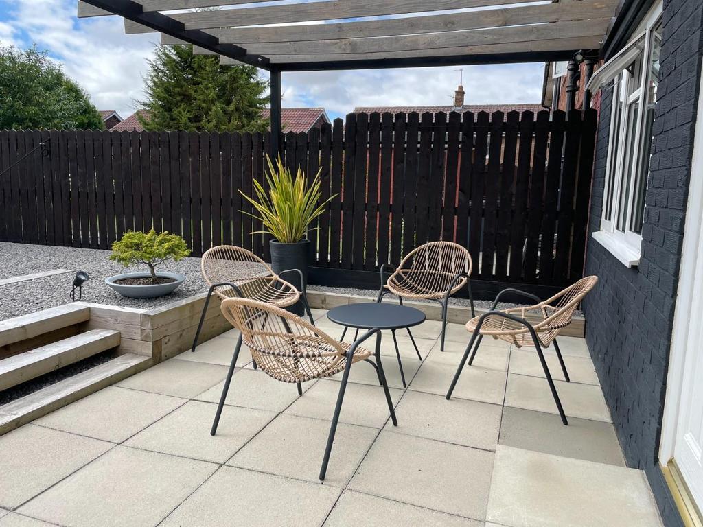 Rear garden