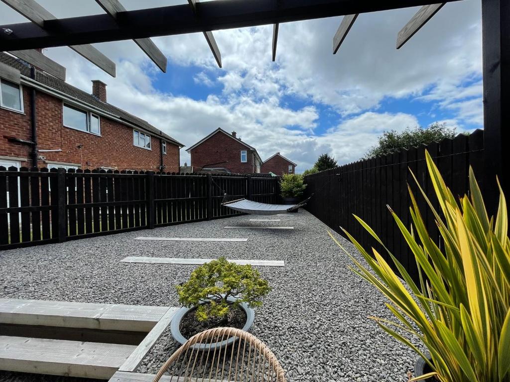Rear garden