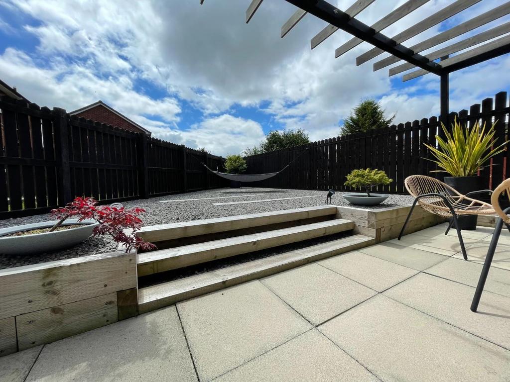 Rear garden