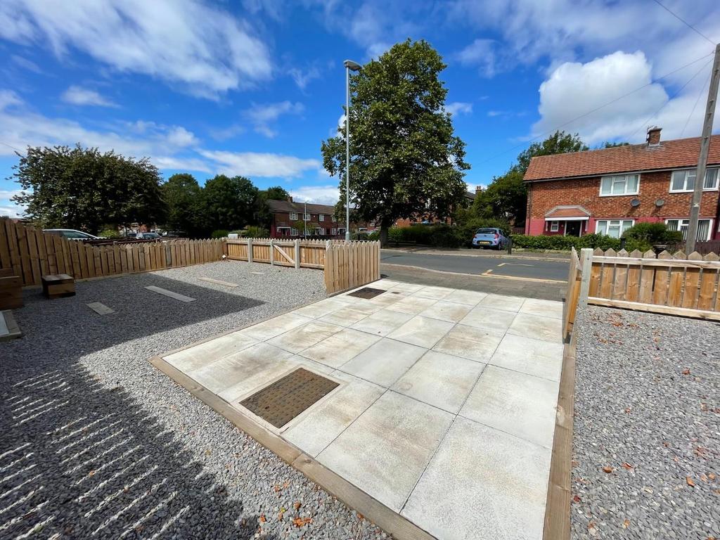 Rear garden