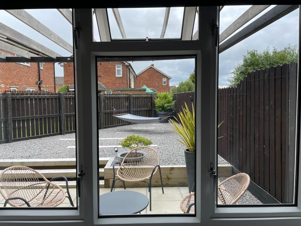 Rear garden