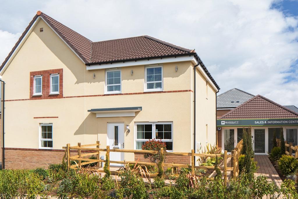 Outside view of the Maidstone 3 bedroom home