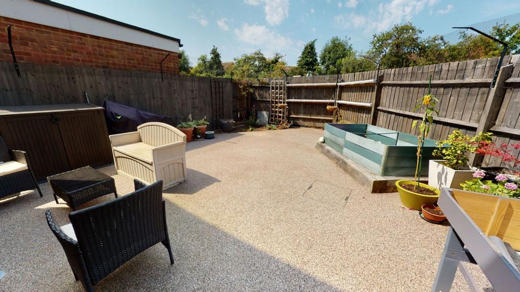 Rear garden