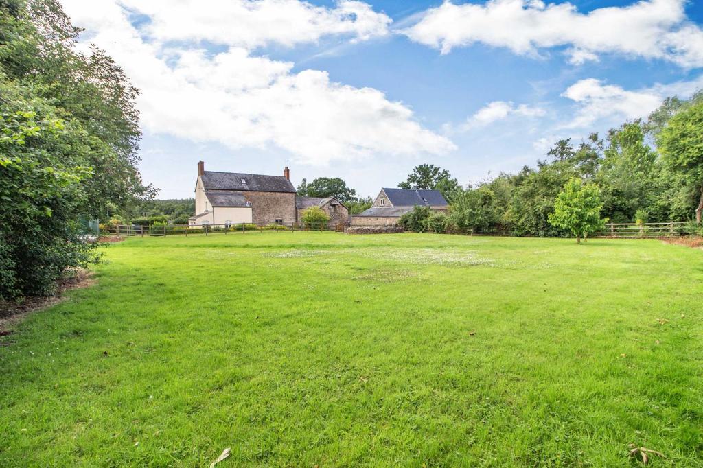 Upper Maerdy Farm, Usk 4 bed semidetached house for sale £700,000