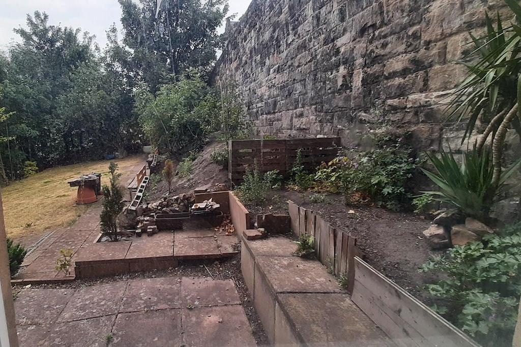 Communal garden.