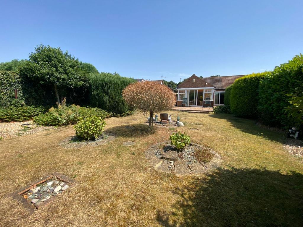 Rear garden
