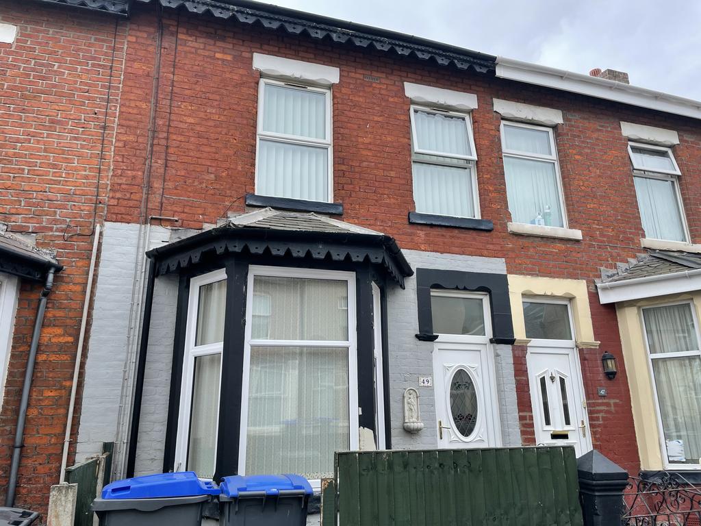 Milbourne Street, Blackpool FY1 1 bed flat for sale £49,950