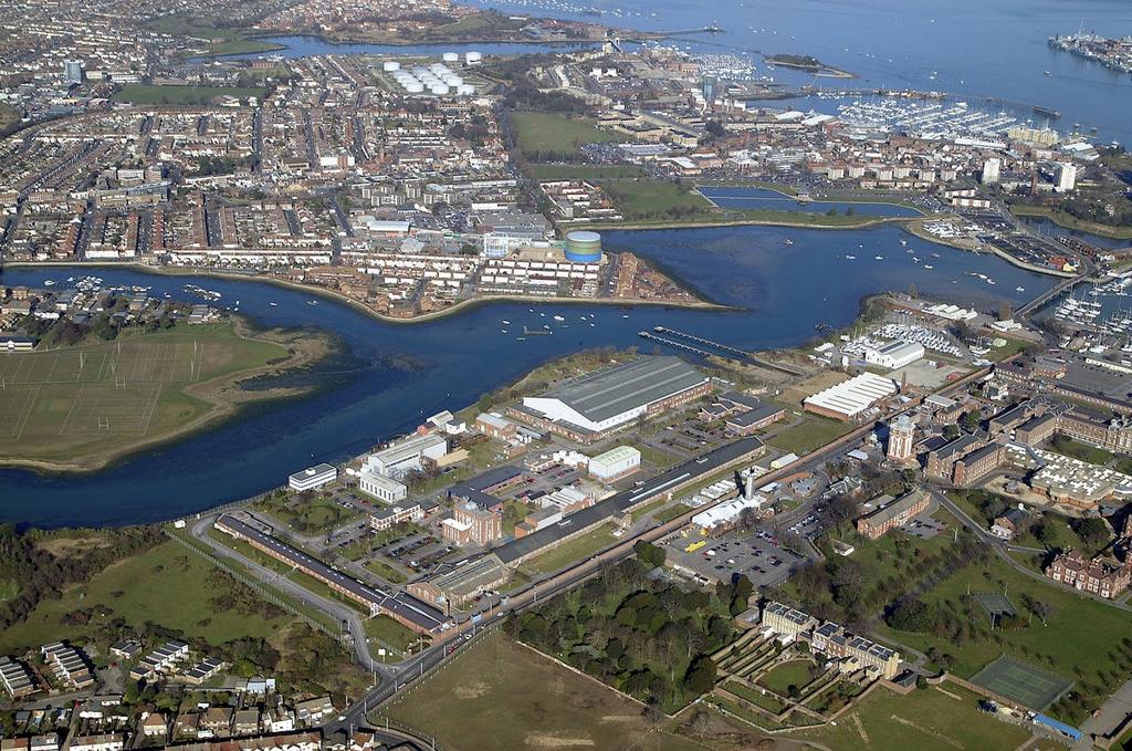 Aerial Image, Haslar (2006 image) - Chris Brunne