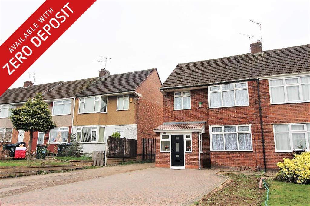 Hipswell Highway, Wyken, Coventry 3 bed end of terrace house £950 pcm